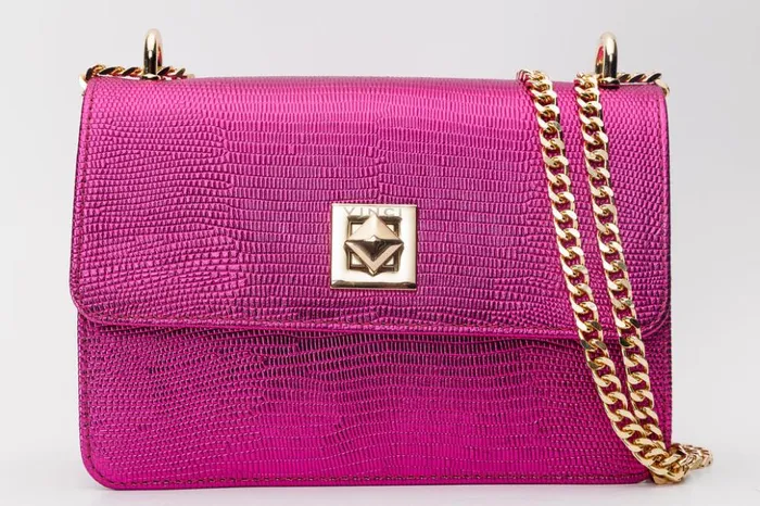 Vinci Leather Sandals The Maple Fuchsia Leather Handbag 8211 Women