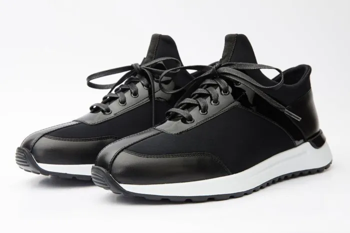 Vinci Leather Sneakers The Crapo Black Leather Sneaker 8211 Women