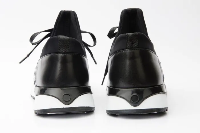 Vinci Leather Sneakers The Crapo Black Leather Sneaker 8211 Women