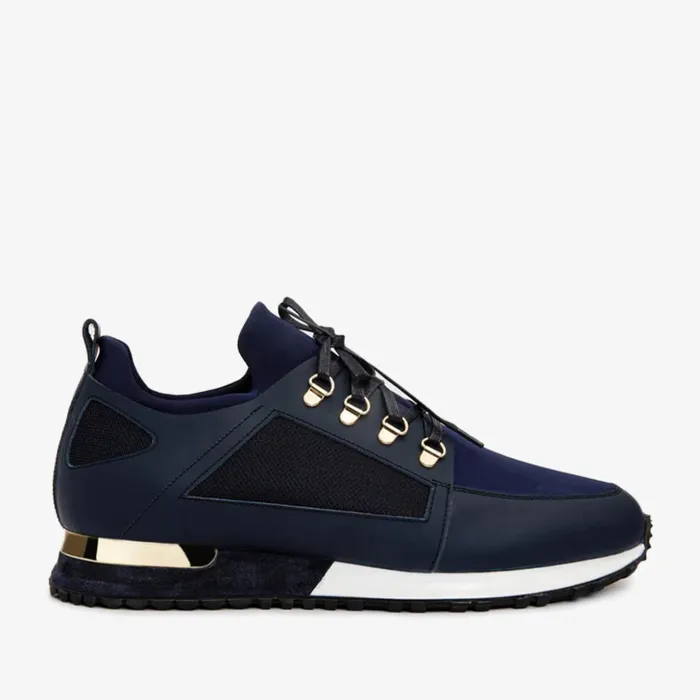 Vinci Leather Sneakers The Emir Navy Leather Sneaker 8211 Men