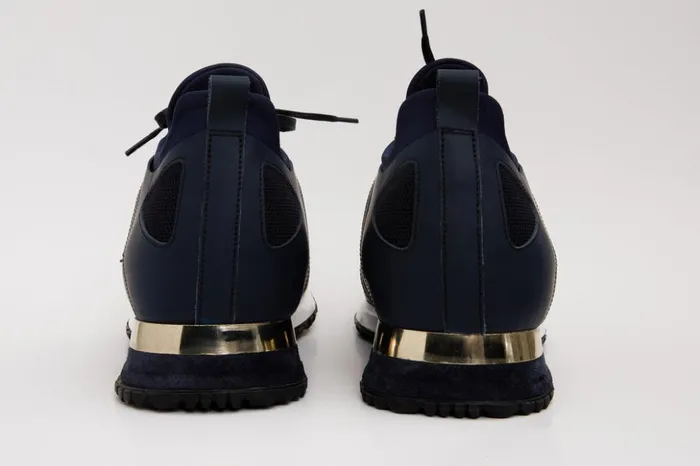 Vinci Leather Sneakers The Emir Navy Leather Sneaker 8211 Men
