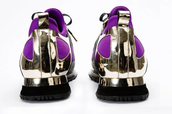 Vinci Leather Sneakers The Emir Purple Leather Sneaker Limited Edition 8211 Women