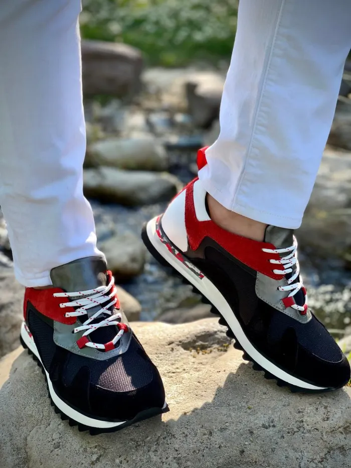 Vinci Leather Sneakers The Tyler Black Leather Sneaker Final Sale 8211 Men