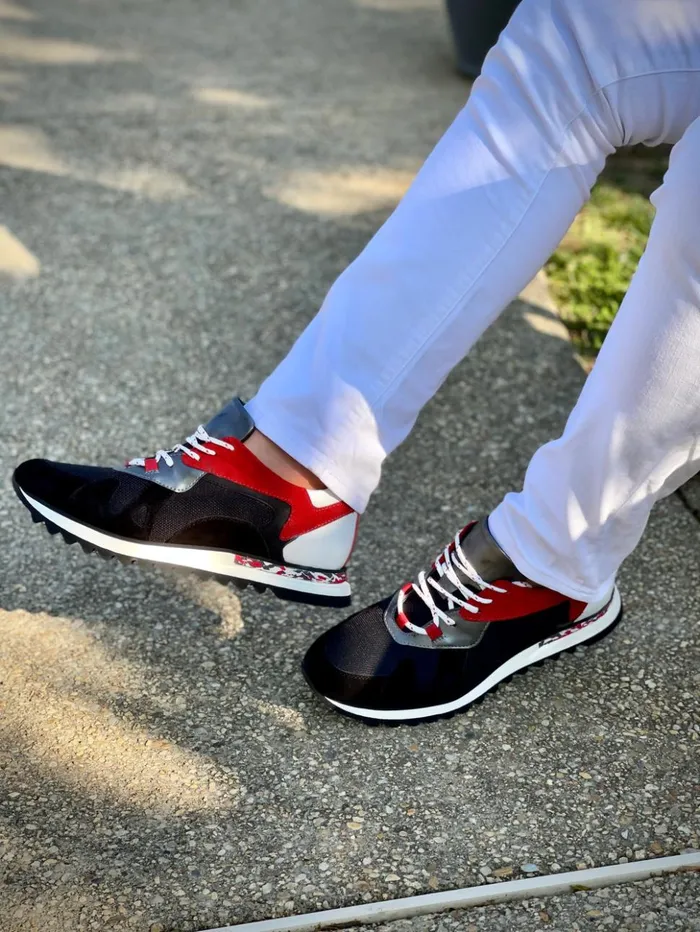Vinci Leather Sneakers The Tyler Black Leather Sneaker Final Sale 8211 Men