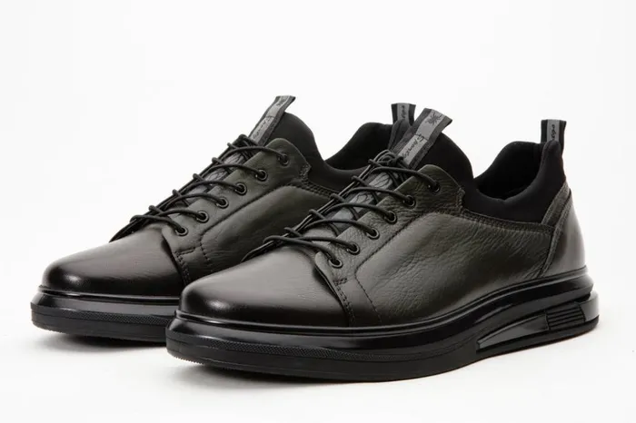 Vinci Leather Sneakers The Vilnius Green LeatherMen Sneaker 8211 Men