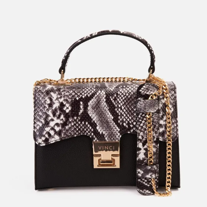 Vinci Leather Women Bags The Venezia Black Leather Handbag 8211 Women
