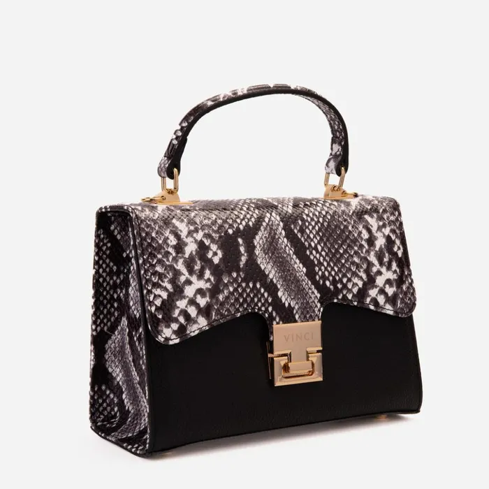 Vinci Leather Women Bags The Venezia Black Leather Handbag 8211 Women