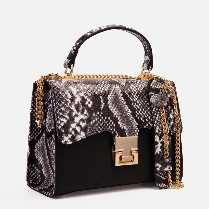Vinci Leather Women Bags The Venezia Black Leather Handbag 8211 Women