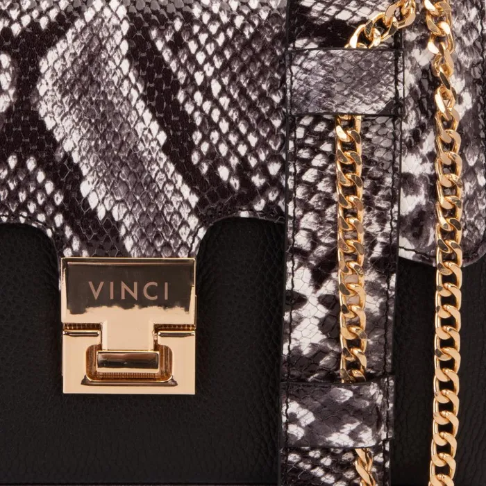Vinci Leather Women Bags The Venezia Black Leather Handbag 8211 Women