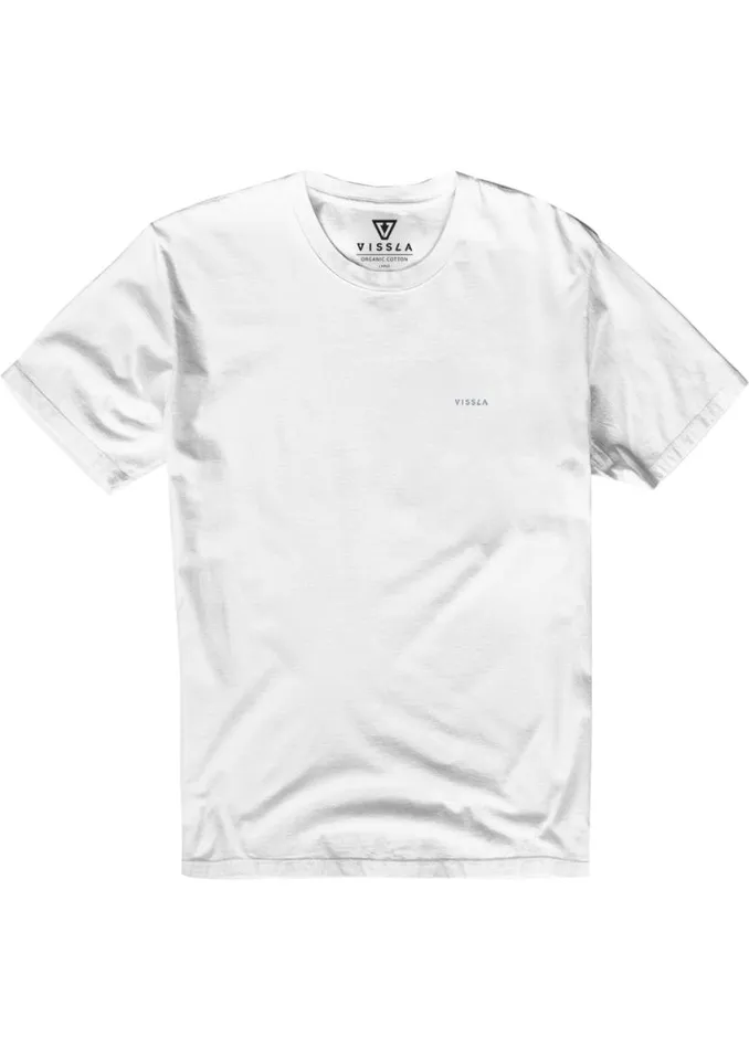 Vintage Vissla Premium Tee White Men Vissla Tees