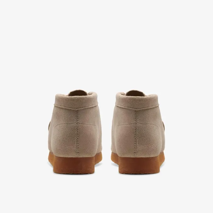 Wallabee Boot Older Sand Kids Clarks Originals