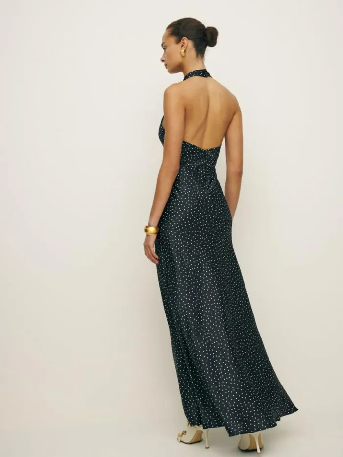 Weddings The Reformation Daniela Silk Dress Selene