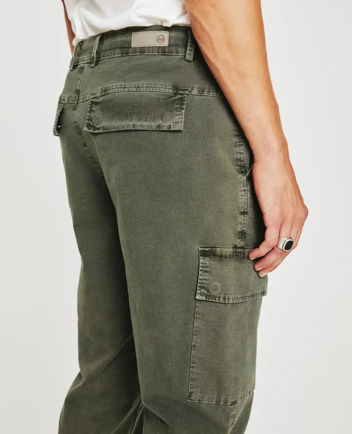 Wells Cargo Sulfur Armory Green Men AG Jeans Pants Wells Cargo Sulfur Armory Green Men AG Jeans Pants