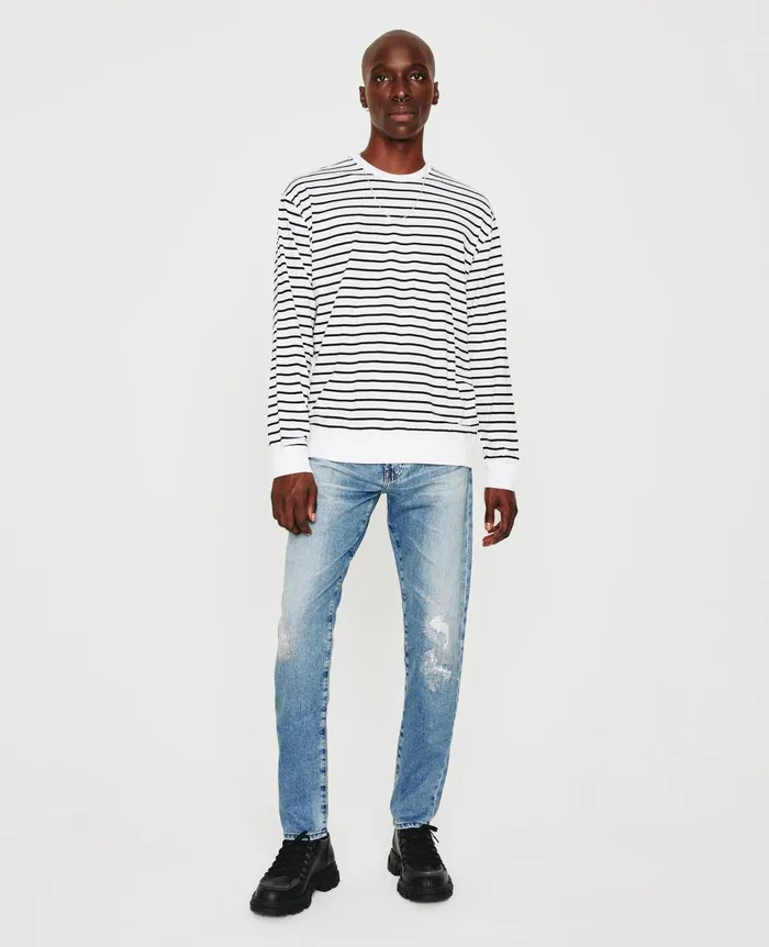 Wesley Pullover True Whitetrue Black Men AG Jeans Sweatshirts Wesley Pullover True Whitetrue Black Men AG Jeans Sweatshirts