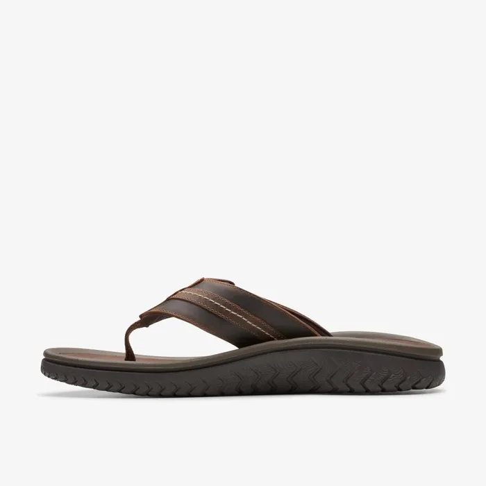 WESLEY SUN Beeswax Leather Men Clarks Sandals and Flip Flops