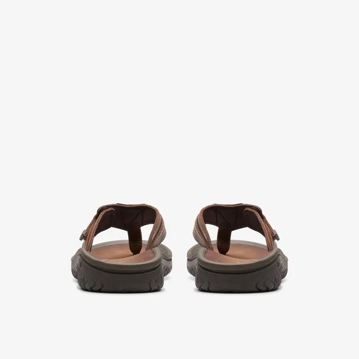 WESLEY SUN Beeswax Leather Men Clarks Sandals and Flip Flops