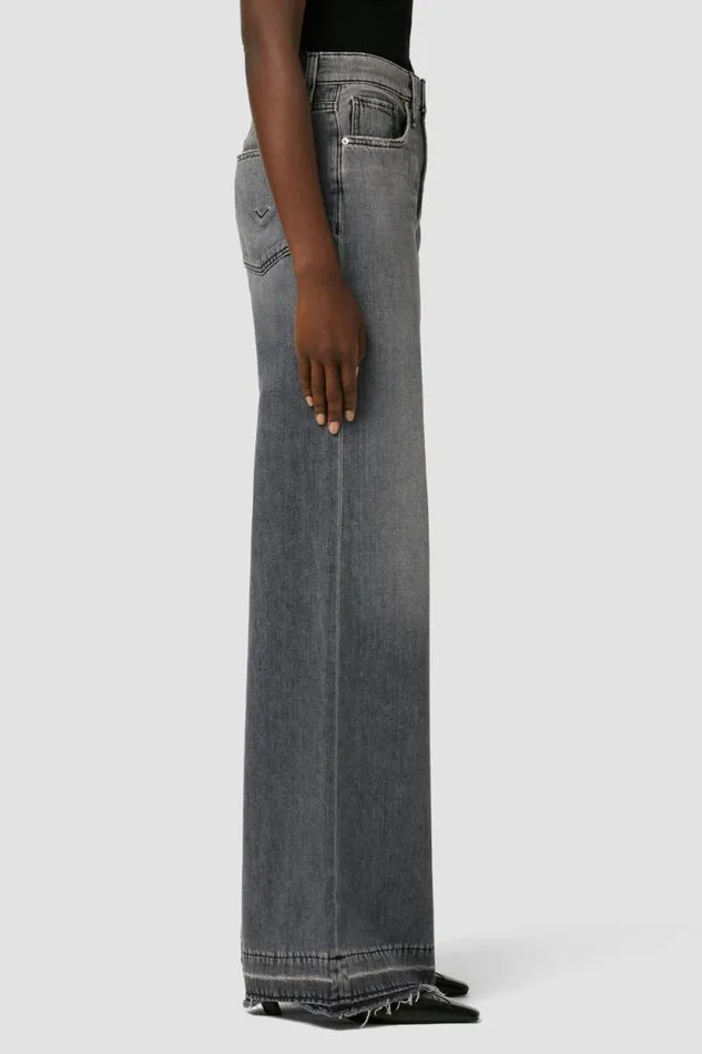 Wide Leg Women Hudson Jeans Jodie HighRise Loose Wide Leg Jean Destructed Black Wide Leg Women Hudson Jeans Jodie HighRise Loose Wide Leg Jean Destructed Black