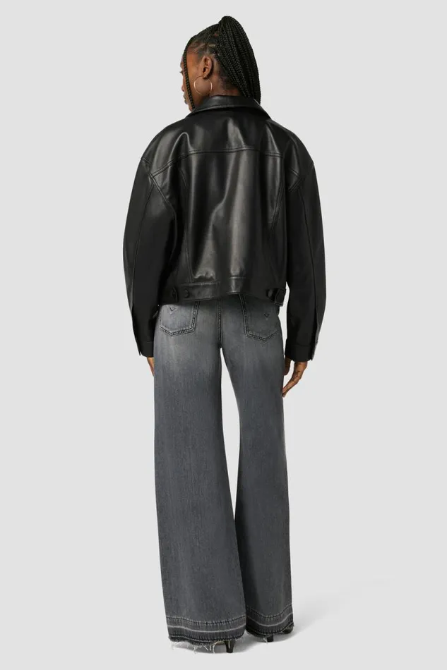 Wide Leg Women Hudson Jeans Jodie HighRise Loose Wide Leg Jean Destructed Black Wide Leg Women Hudson Jeans Jodie HighRise Loose Wide Leg Jean Destructed Black