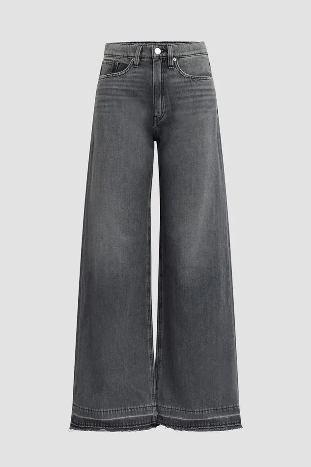 Wide Leg Women Hudson Jeans Jodie HighRise Loose Wide Leg Jean Destructed Black Wide Leg Women Hudson Jeans Jodie HighRise Loose Wide Leg Jean Destructed Black