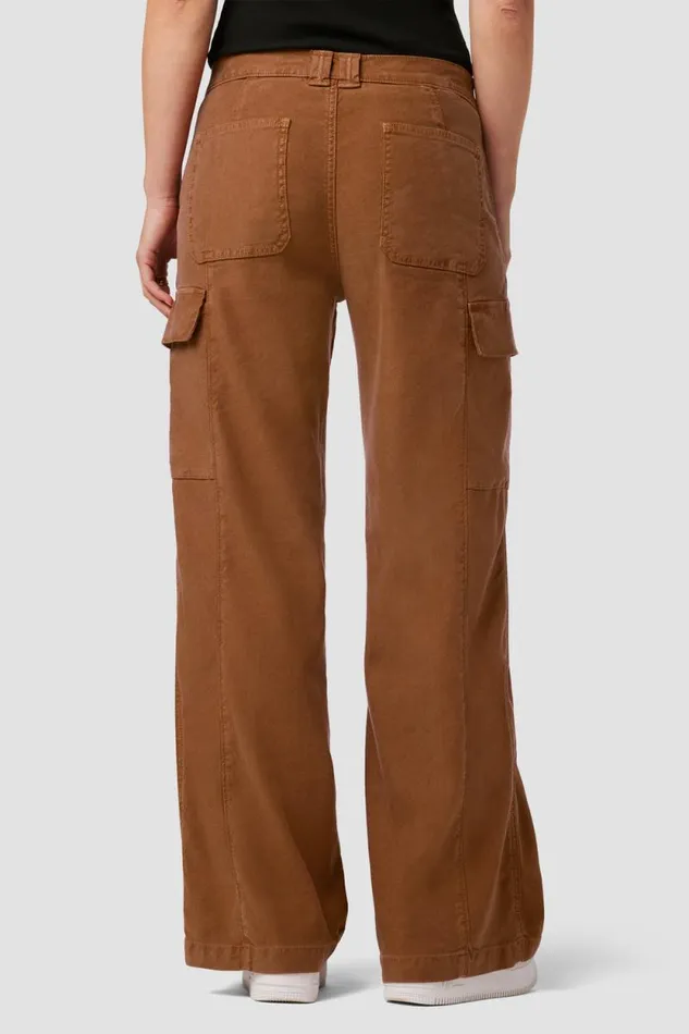 Wide Leg Women Hudson Jeans MidRise Utility Wide Leg Cargo Caramel Cafe Wide Leg Women Hudson Jeans MidRise Utility Wide Leg Cargo Caramel Cafe