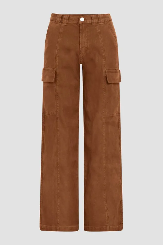 Wide Leg Women Hudson Jeans MidRise Utility Wide Leg Cargo Caramel Cafe Wide Leg Women Hudson Jeans MidRise Utility Wide Leg Cargo Caramel Cafe