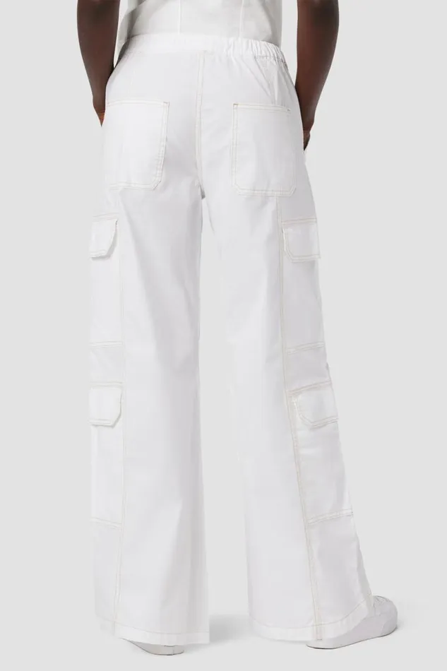 Wide Leg Women Hudson Jeans Parachute Wide Leg Cargo White Wide Leg Women Hudson Jeans Parachute Wide Leg Cargo White
