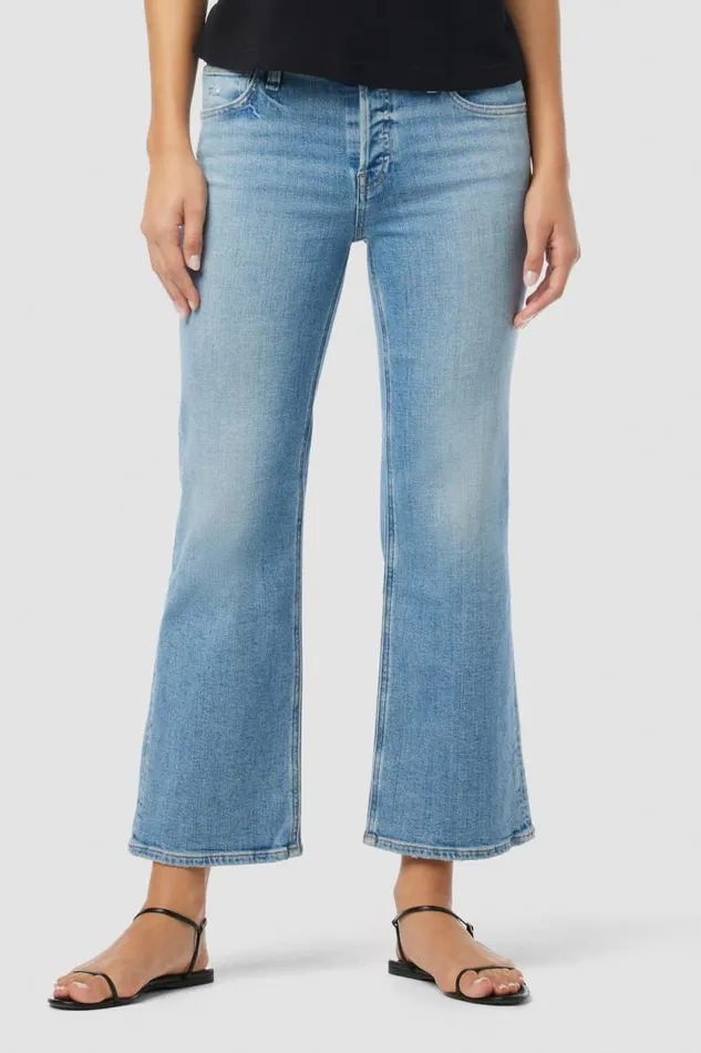 Wide Leg Women Hudson Jeans Rosie HighRise Wide Leg Ankle Jean Freely