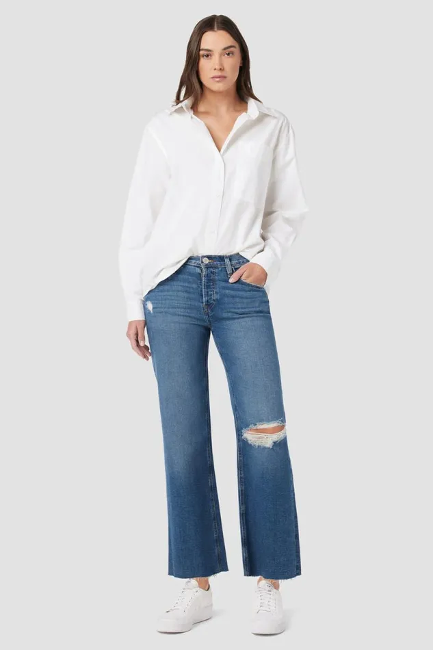 Wide Leg Women Hudson Jeans Rosie HighRise Wide Leg Ankle Jean Uptown Wide Leg Women Hudson Jeans Rosie HighRise Wide Leg Ankle Jean Uptown