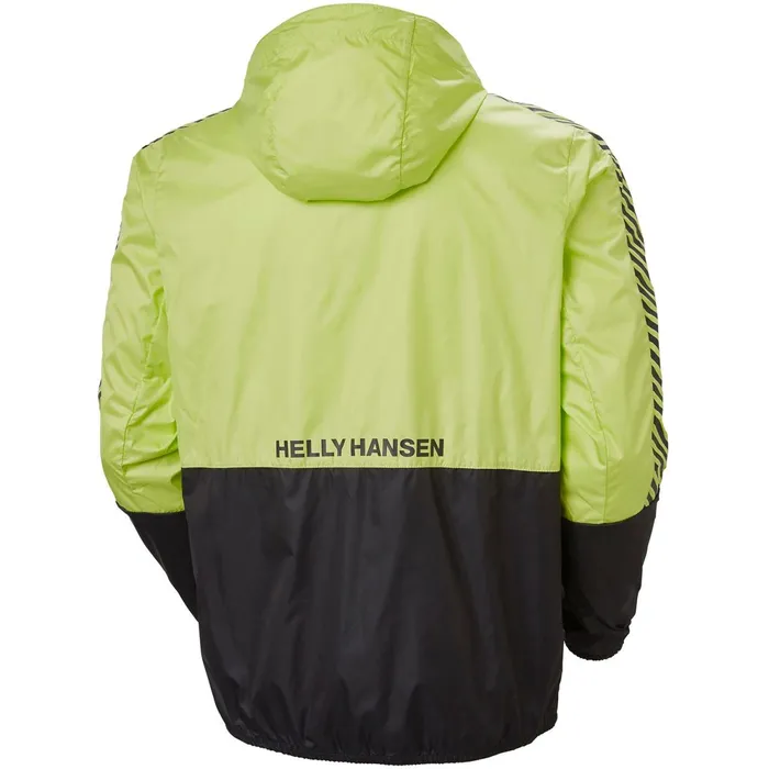 Windbreakers Men Helly Hansen ACTIVE WIND JACKET 379 Sunny Lime