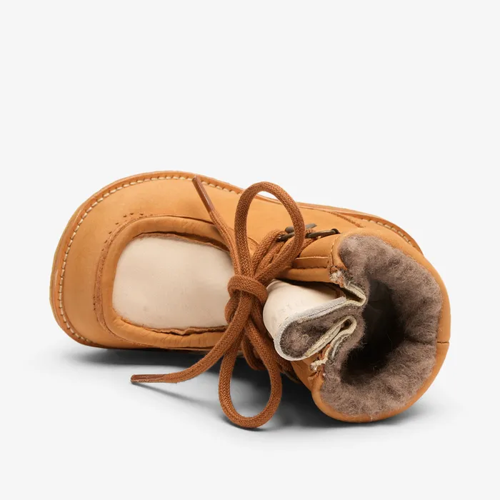 Winter boots flor l tex cognac Brown bisgaardshoes KIDS