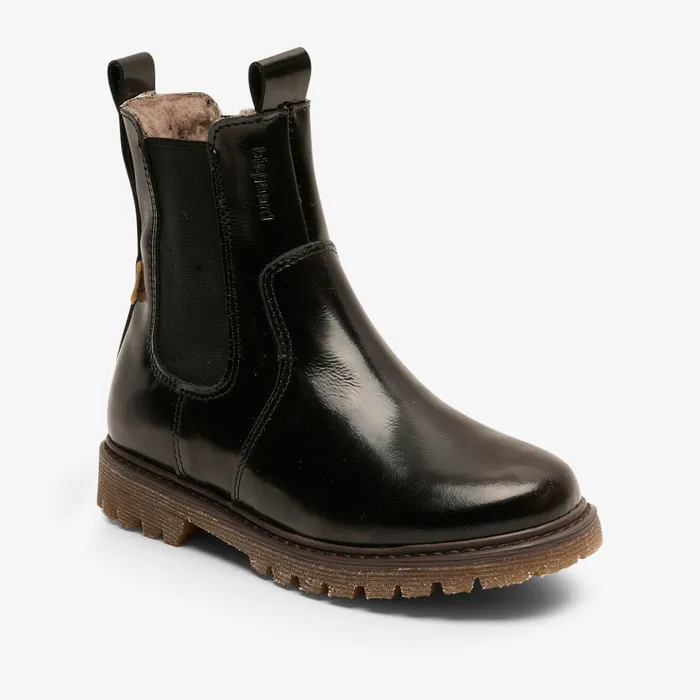 Winter boots KIDS neel tex black polido Black bisgaardshoes