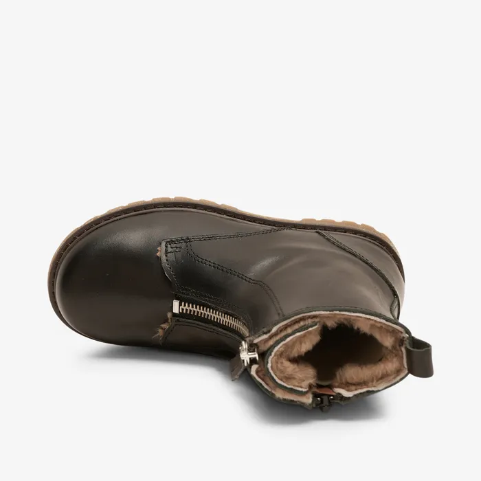 Winter boots KIDS nora lamb black Black bisgaardshoes
