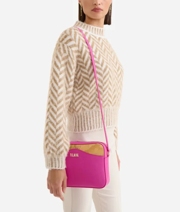 Woman Crossbody Bags Alviero Martini Digital City Reporter Crossbody Bag Magenta