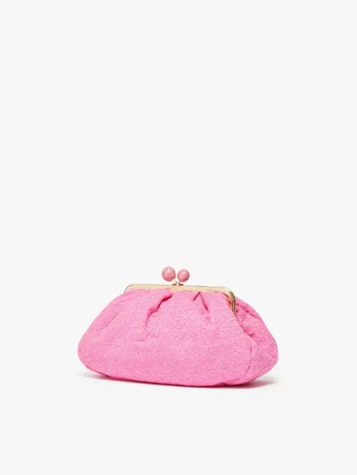 Woman Hommage La France Pasticcino Bag In Lace Fuchsia Maxmara Weekend Bag