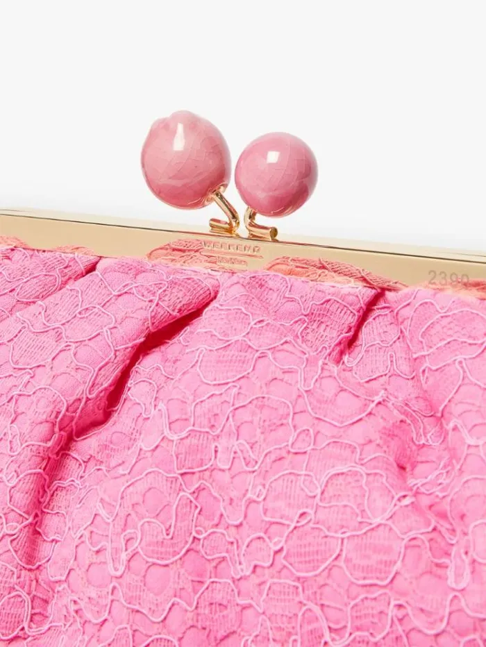 Woman Hommage La France Pasticcino Bag In Lace Fuchsia Maxmara Weekend Bag Woman Hommage La France Pasticcino Bag In Lace Fuchsia Maxmara Weekend Bag