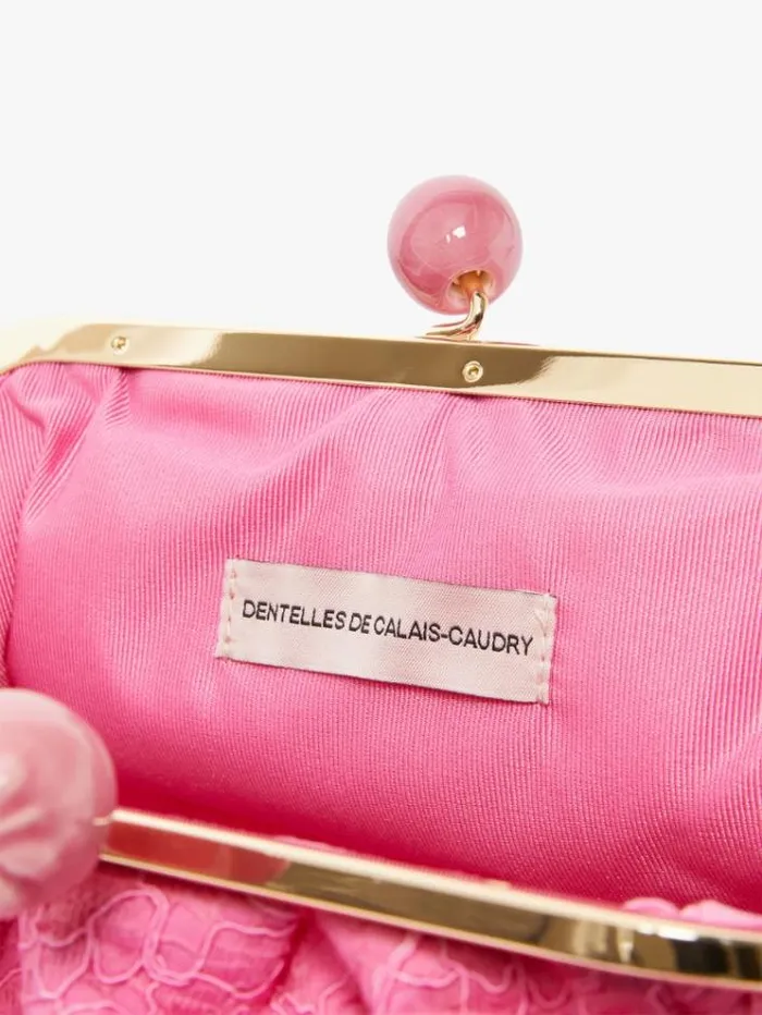 Woman Hommage La France Pasticcino Bag In Lace Fuchsia Maxmara Weekend Bag Woman Hommage La France Pasticcino Bag In Lace Fuchsia Maxmara Weekend Bag