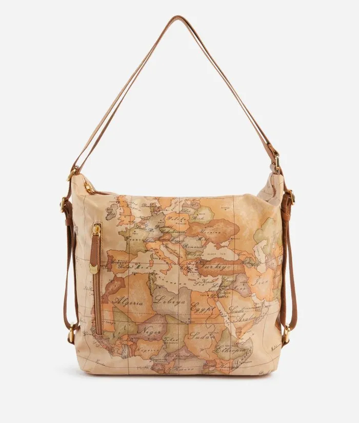 Woman Shoulder Bags Alviero Martini Geo Soft Dual Wearability Hobo Bag
