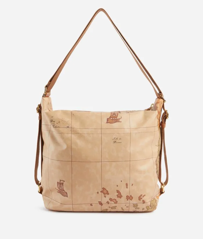 Woman Shoulder Bags Alviero Martini Geo Soft Dual Wearability Hobo Bag