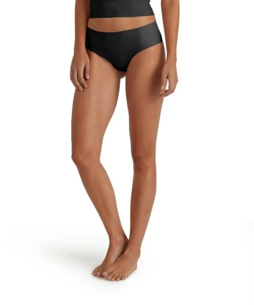 Women 2Pack Women Brief Daily Invisible Black FALKE Panties and Slips