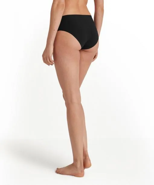 Women 2Pack Women Brief Daily Invisible Black FALKE Panties and Slips