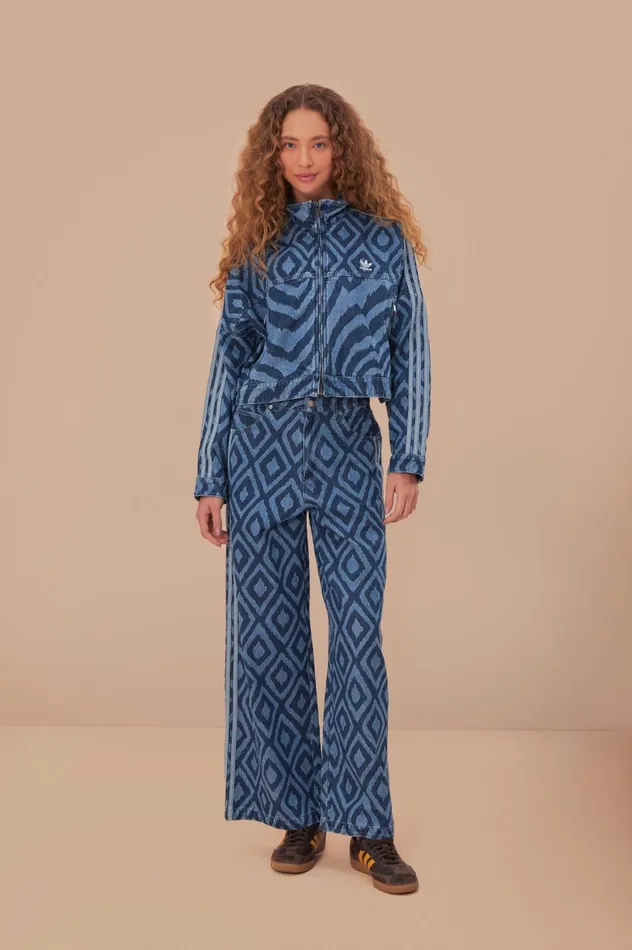 Women Adidas Farm Rio Denim Pants Denim FARM Rio Pants