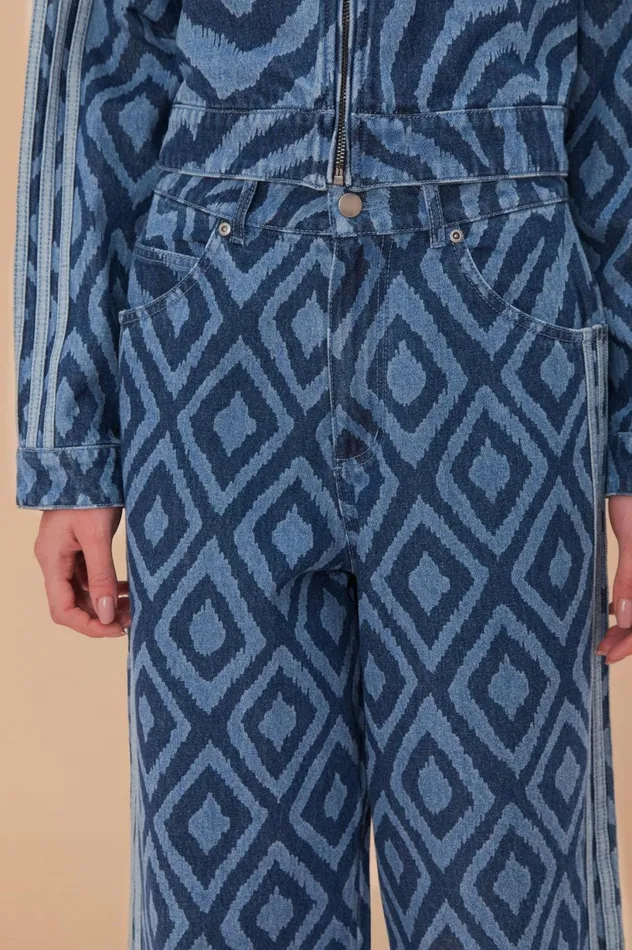 Women Adidas Farm Rio Denim Pants Denim FARM Rio Pants Women Adidas Farm Rio Denim Pants Denim FARM Rio Pants