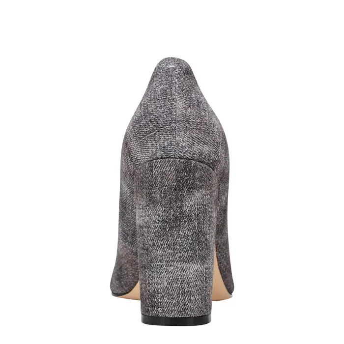 Women Anellie Cap Toe Dress Pump Light Grey Suede Marc Fisher Heels and Pumps