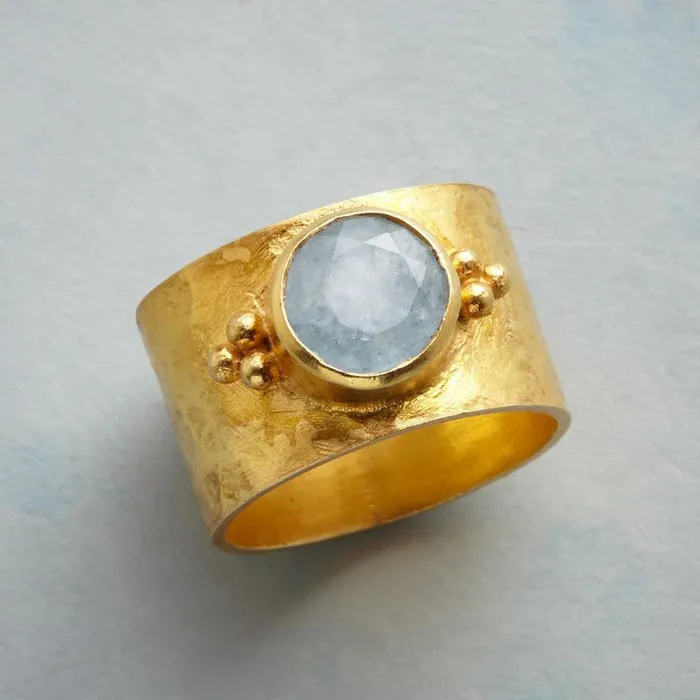 Women Aqua Plunge Ring Sundance Catalog Rings