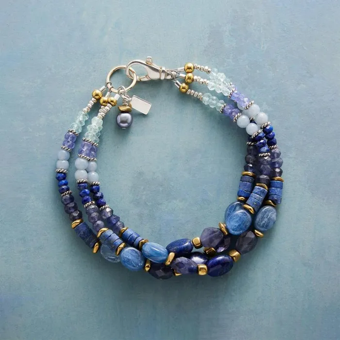 Women Beat The Blues Bracelet Sundance Catalog Bracelets