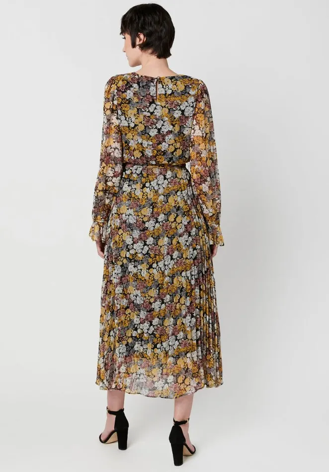 Women Bell Sleeve Angelique Dress Moody Floral Buffalo David Bitton Dresses and Jumpsuits