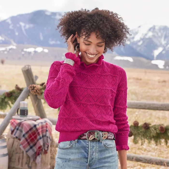 Women Bertina Everyday Turtleneck Clover Sundance Catalog Sweaters Women Bertina Everyday Turtleneck Clover Sundance Catalog Sweaters