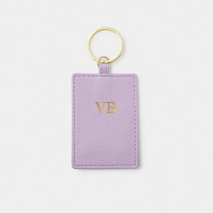 Women Birthstone Collection Katie Loxton February Birthstone Keyring In Lilac
