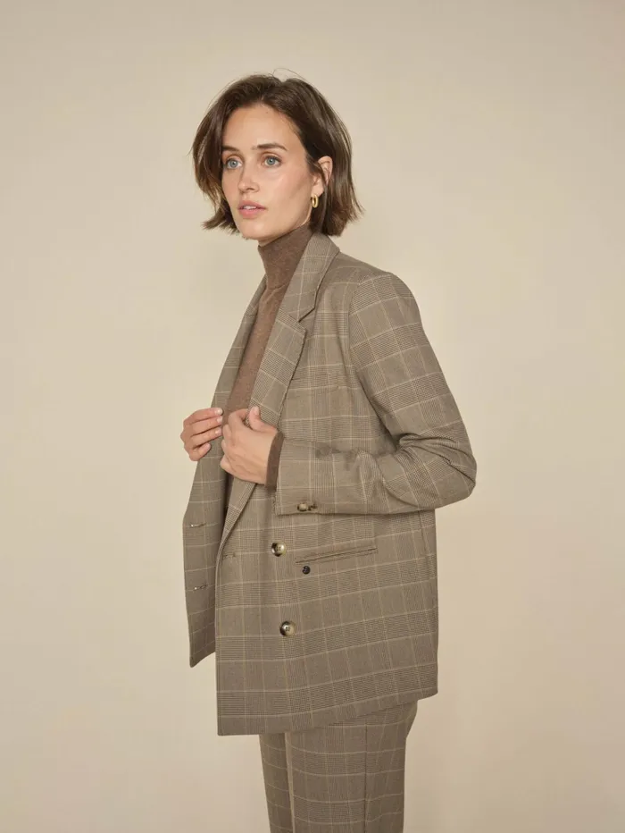 Women Blazers MOS MOSH MMRosa Elif Blazer Rain Drum