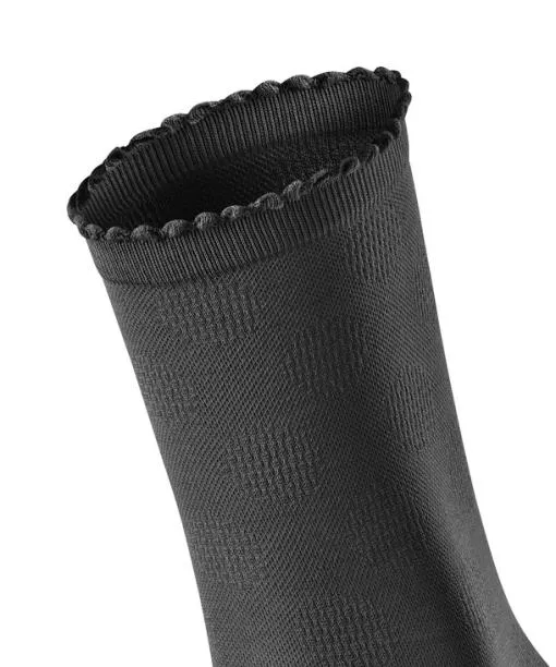 Women Bold Dot Women Socks Black FALKE Socks